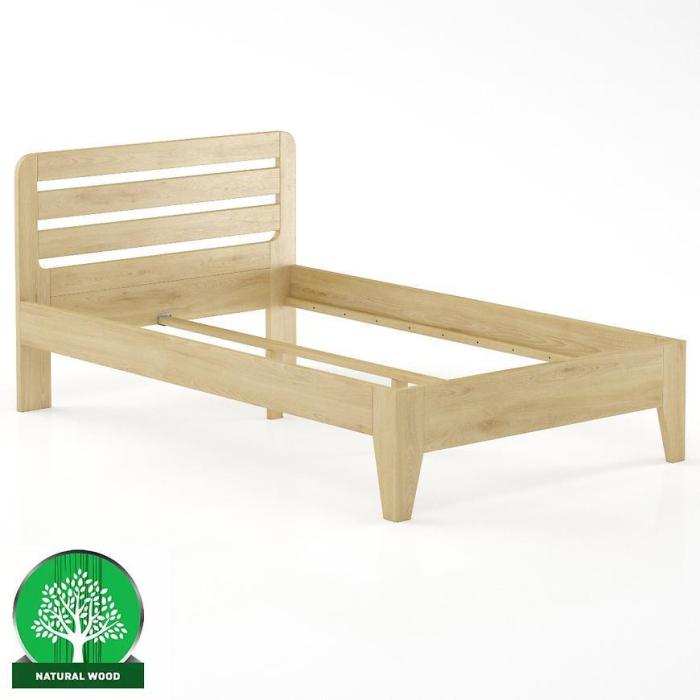 Łóżko Buk LK189–120x200 naturalny