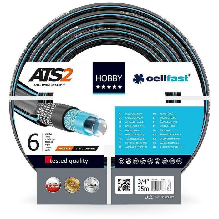 Wąż ogrodowy Hobby Ats 6 warstw 3/4 25mb 16-220