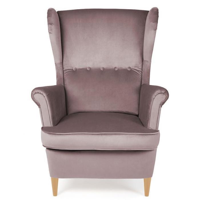 Fotel Royal Bluvel 91/naturalne