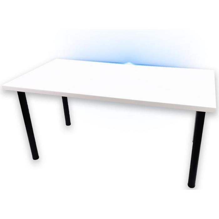 Biurko Gamingowe 136x66x28 Model 1 Biały Top