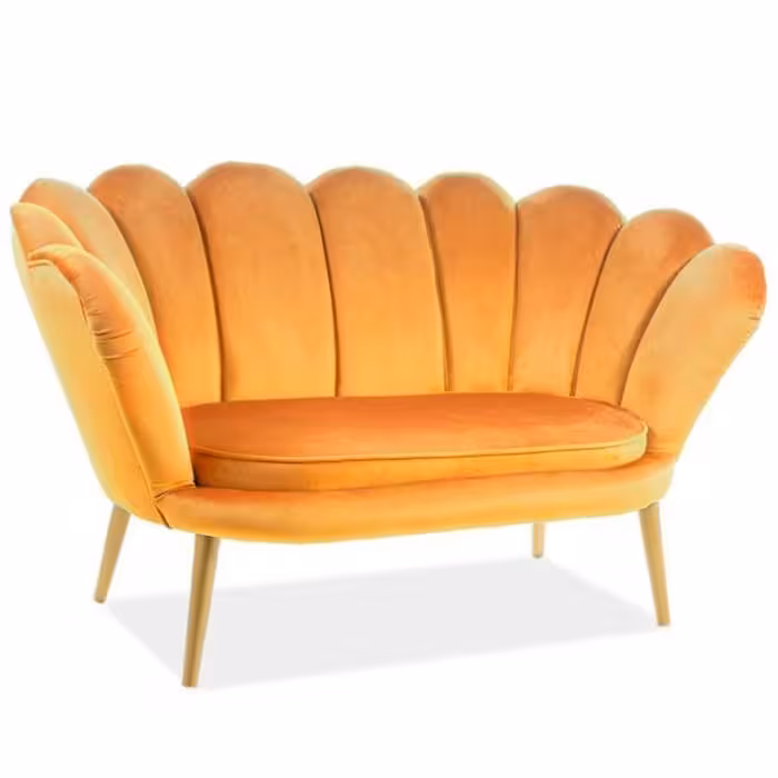 Sofa Tristan Bluvel 68/złote