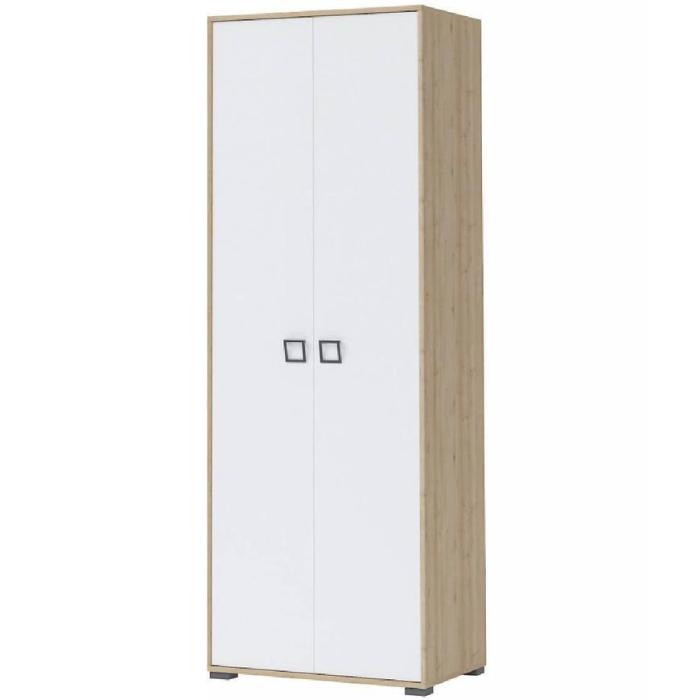 Szafa 2D Kiki G2P-BK/KI-15 beech/white