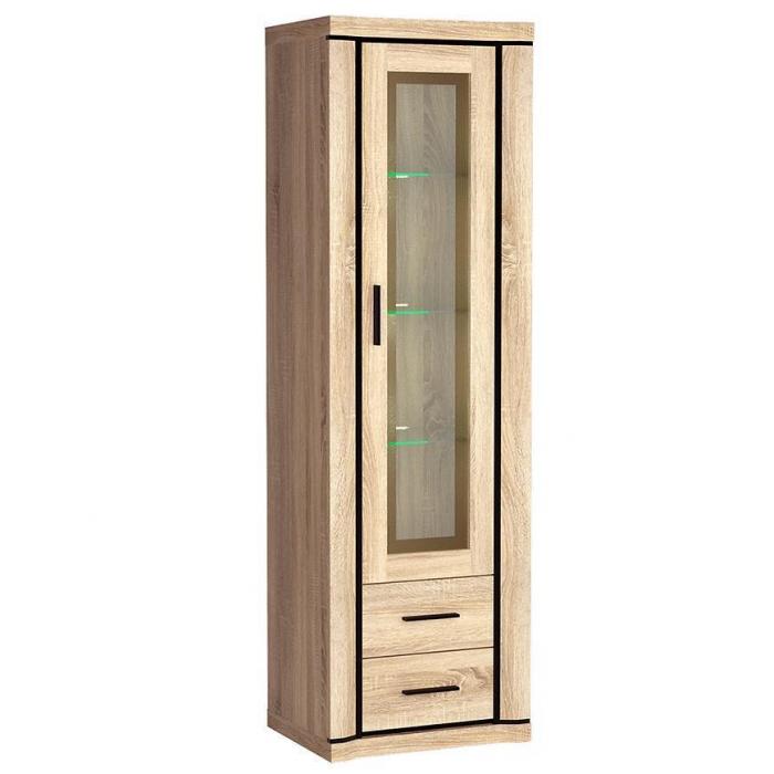Witryna Dallas D16 Dąb Sonoma