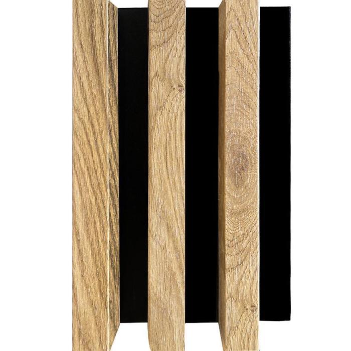 Panel lamelowy 3D MDF/HDF Dąb Natural 41x190x2750