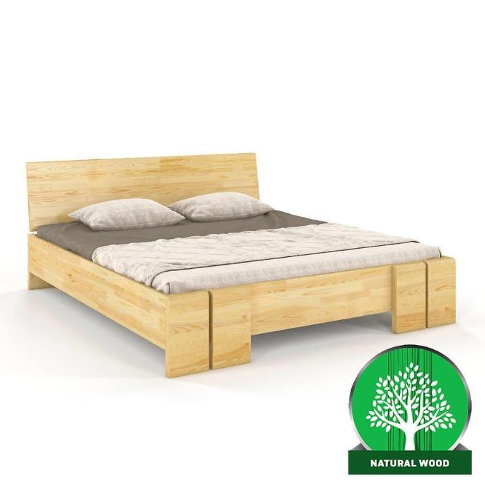 Łóżko bukowe Skandica Vestre maxi 140X200 naturalny