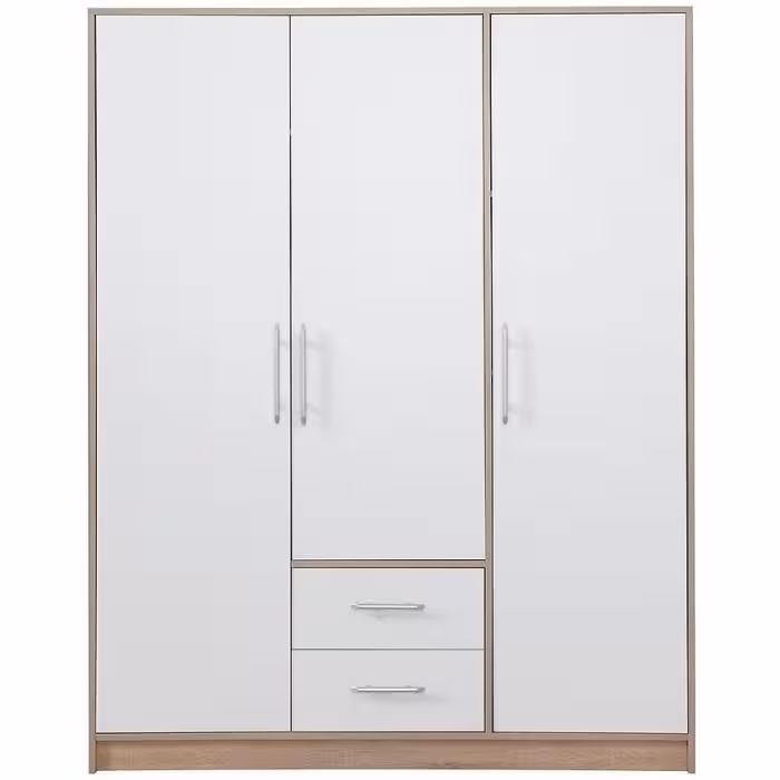 Szafa Smart SR2 150 cm dąb sonoma/biały