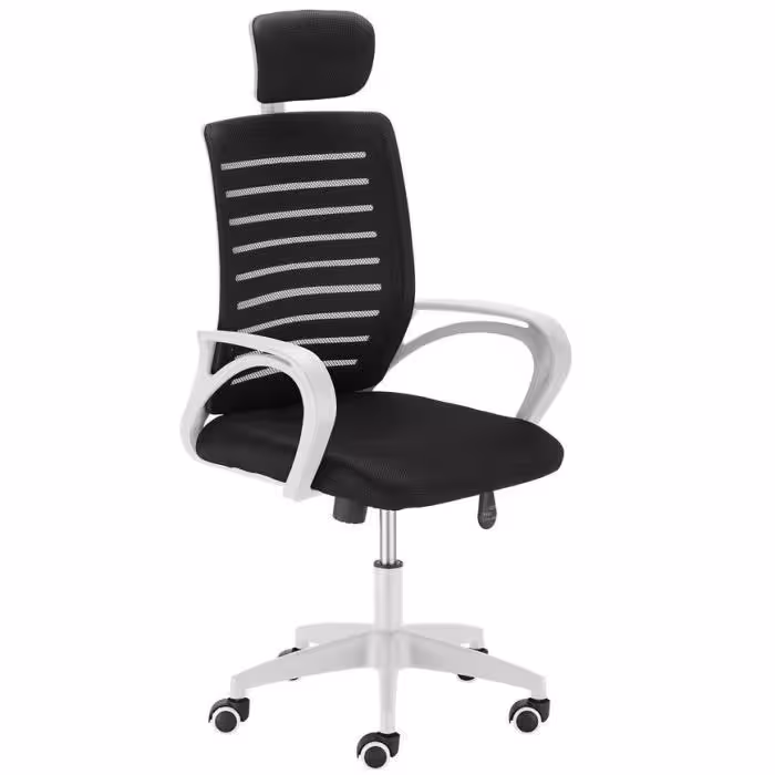 Fotel biurowy Solar White