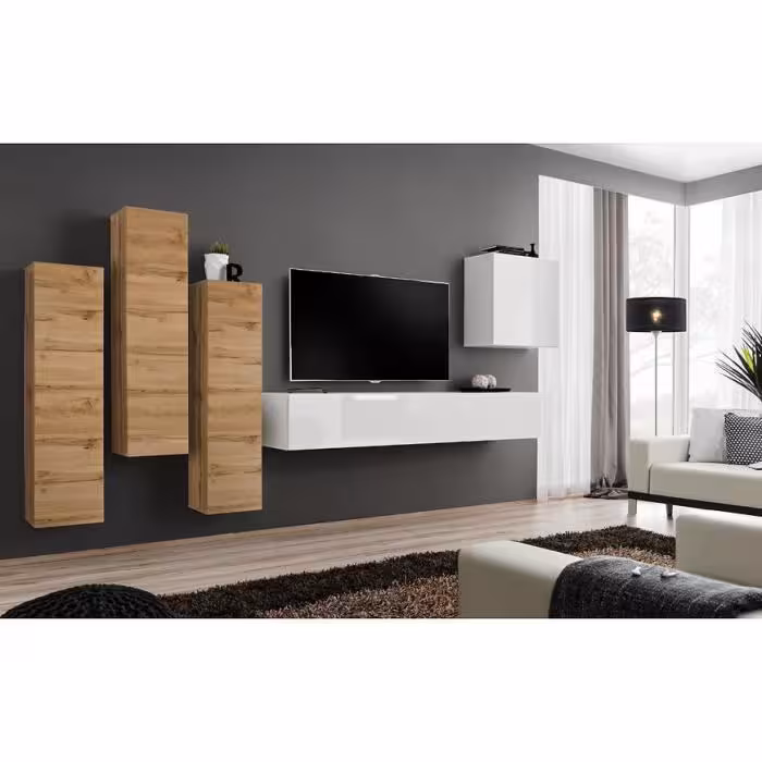 Meblościanka Switch III Wotan/Biały