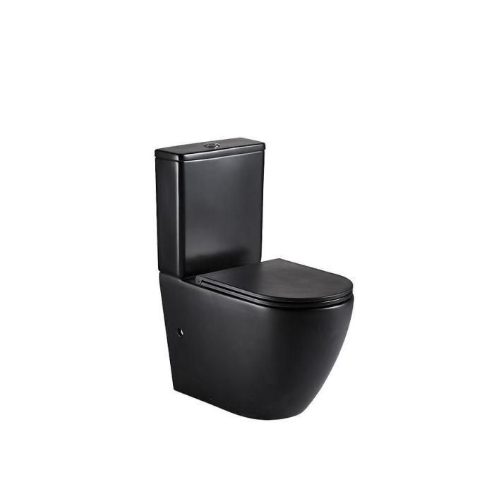 Kompakt bezkołnierzowy Igar Black z deską wolnoopadającą