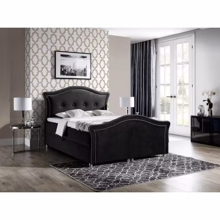 Łóżko kontynentalne Omega Lux 160 Magic Velvet 2219