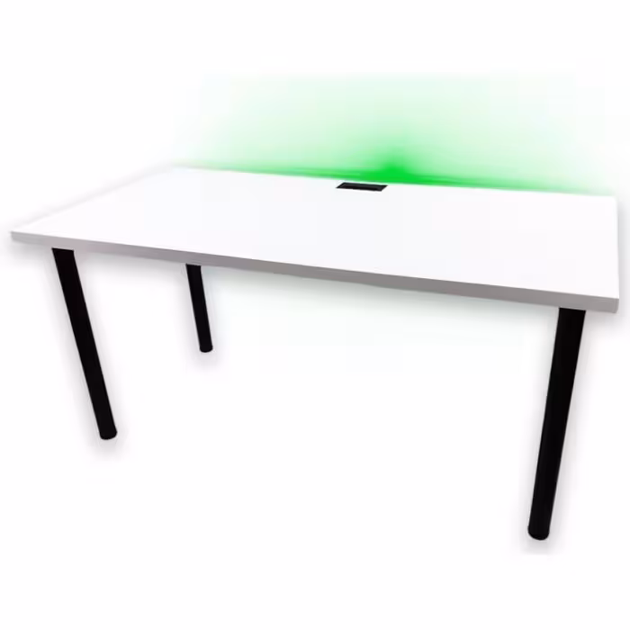 Biurko Gamingowe 160x80x36 Model 2 Biały Top