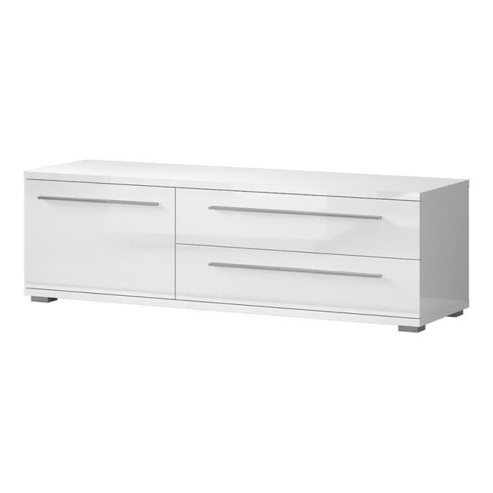 Szafka RTV Piano TV150-1K2F/PN-70/KA/70 crystal white