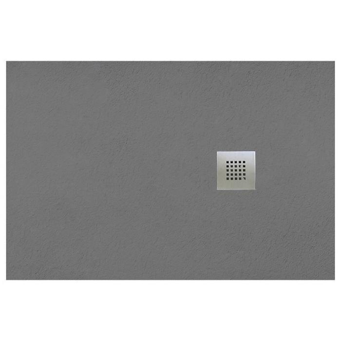 Brodzik prostokątny Opal 120/70/2,6 szary