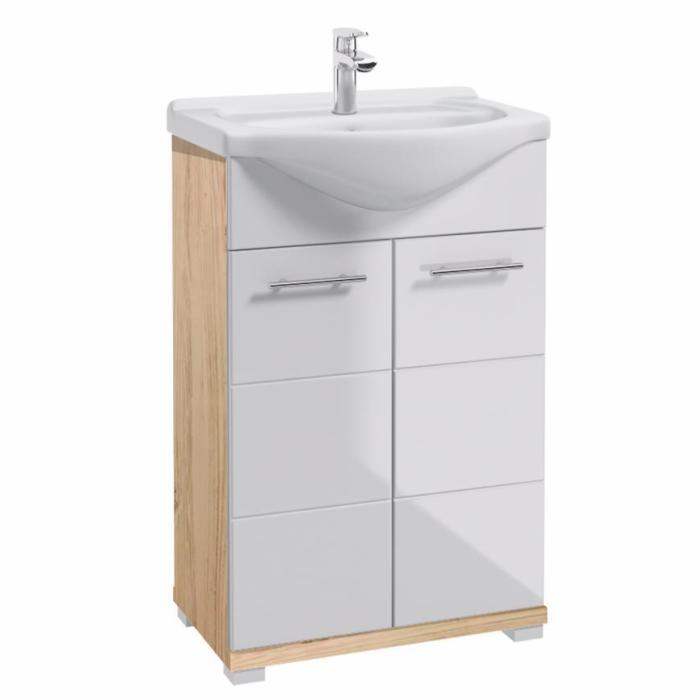 Szafka Bari podumywalkowa D55 2D0S dąb sonoma