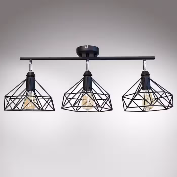Lampa Szach 2712/Z-B-3 Czarna LW3