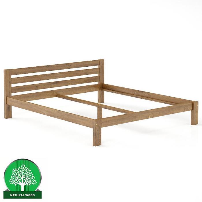 Łóżko Sosna LK105–180x200 dąb