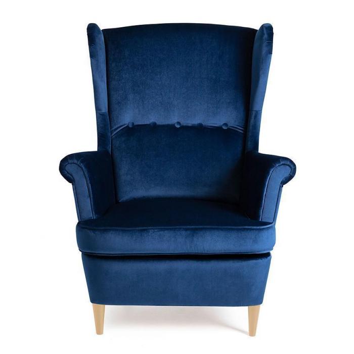 Fotel Royal Bluvel 86/naturalne