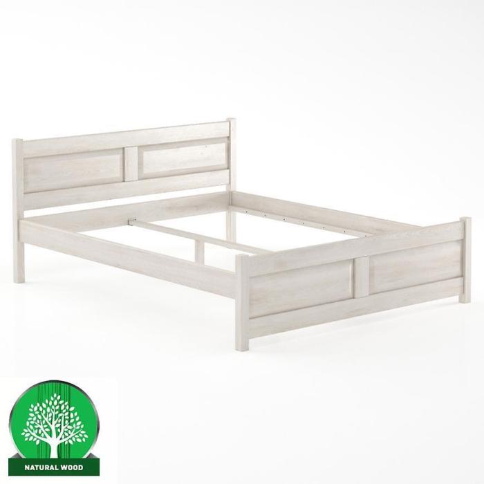 Łóżko Buk LK109–160x200 bielony