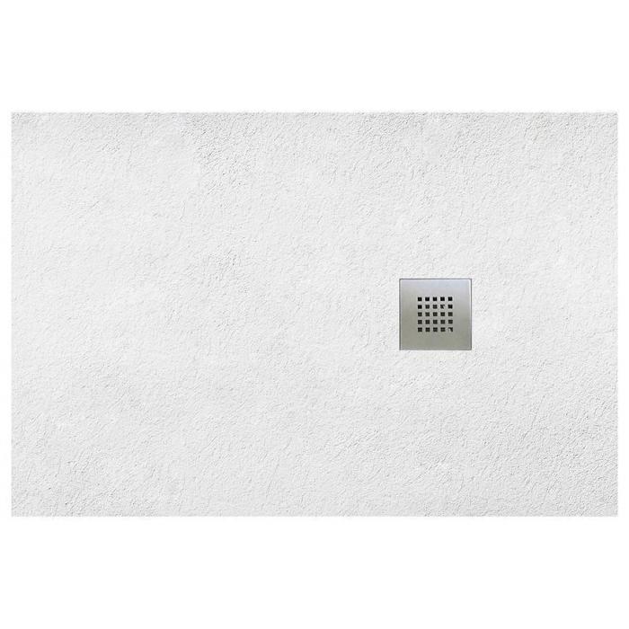 Brodzik prostokątny Opal 120/70/2,6 biały