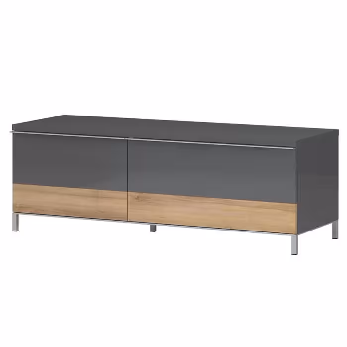 Szafka RTV Onyx TV130-1K1F/ON anthracite/pacific walnut