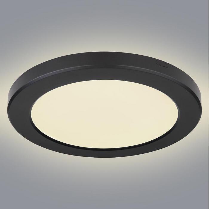 Plafon 12379-18B LED 18W D22 Czarny PL1