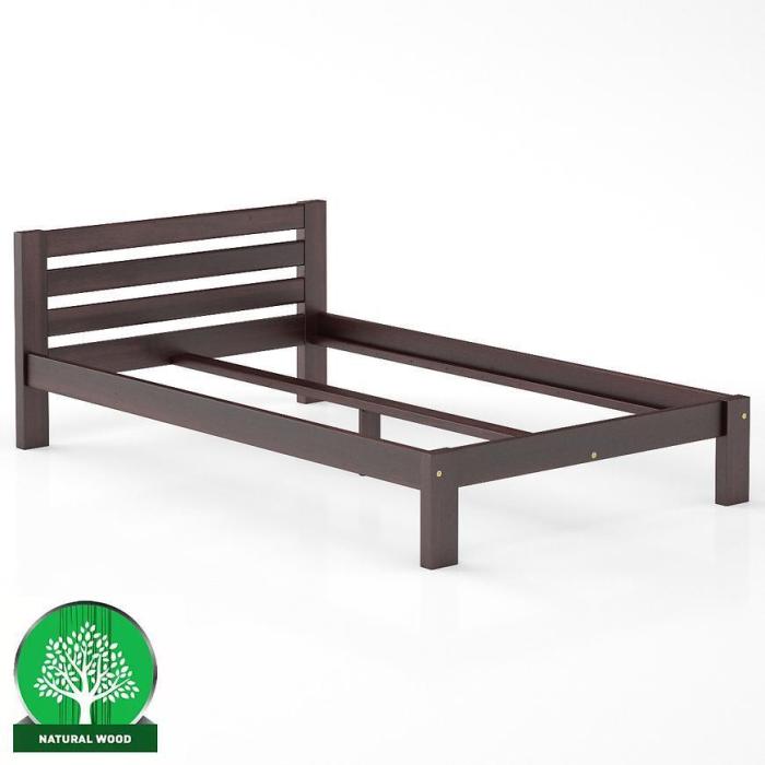 Łóżko Sosna LK105–120x200 orzech