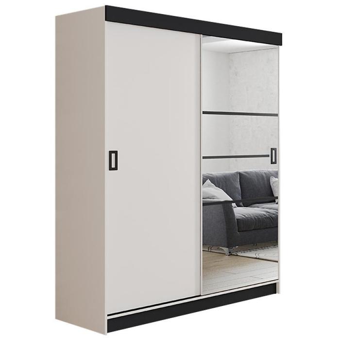 Szafa Retro 138 6L biała / front biały