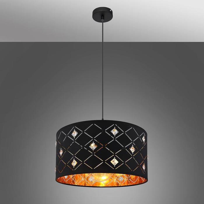 Lampa 15448H Czarno-złota LW1