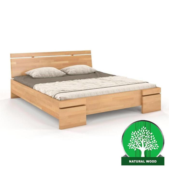 Łóżko sosnowe Skandica Sparta maxi 200X200 naturalny
