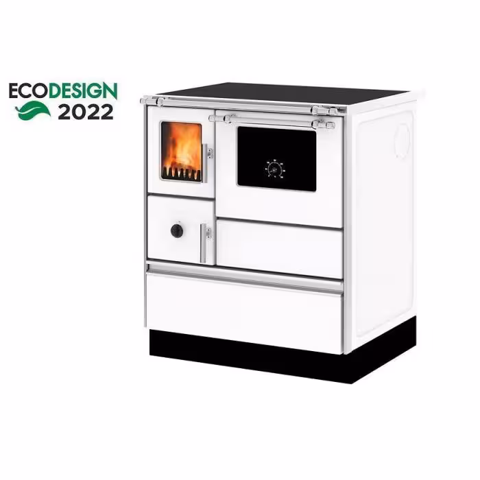 Kuchnia Dominant 70 biała 6,7 kW prawa