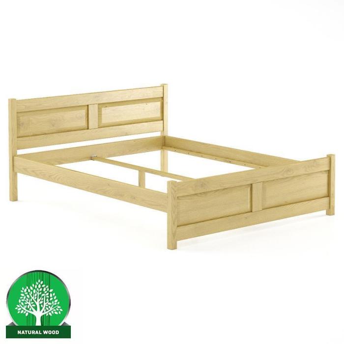 Łóżko Buk LK109–160x200 naturalny