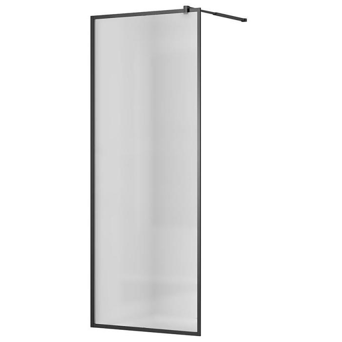 Ścianka Walk-in Blur 90x195 black
