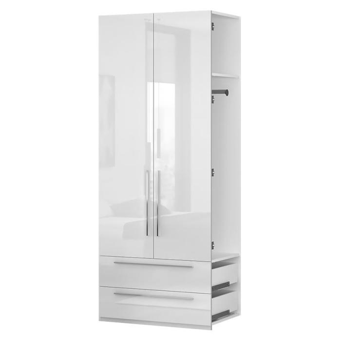 Rozbudowa do szafy Piano DP22/PN-70/KA/70 crystal white