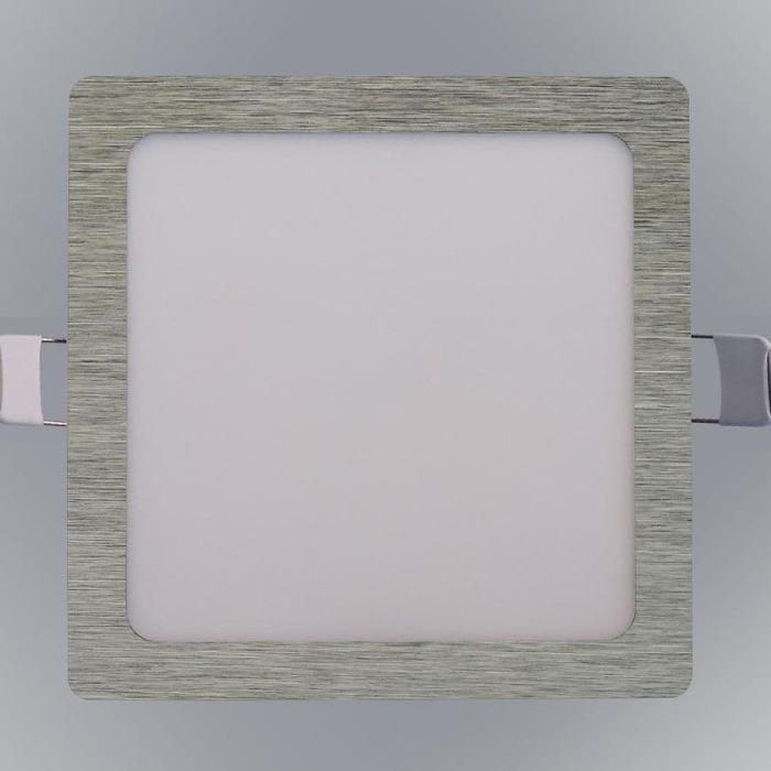 Panel LED SQUARE 12W 4200K kwadrat chrom