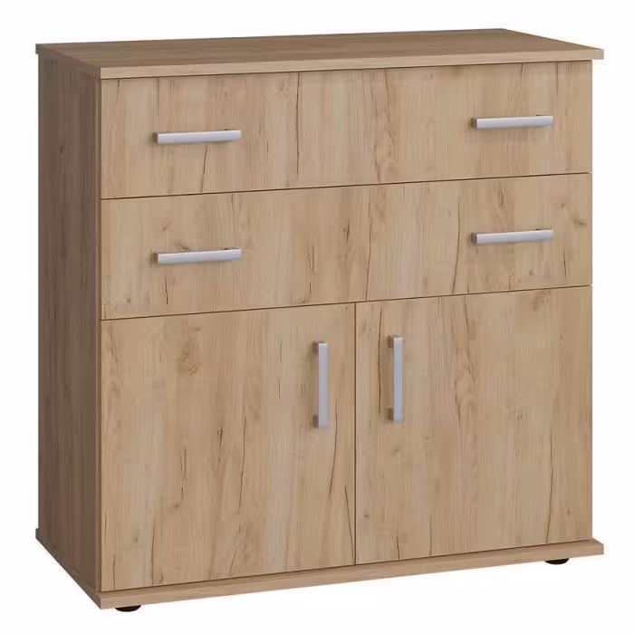 Komoda 2+2 Bl D.Craft Złoty