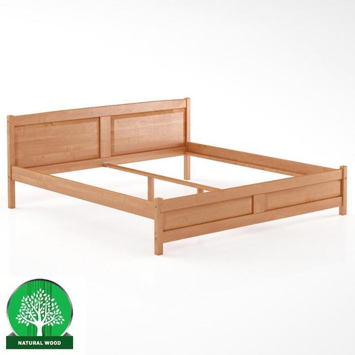 Łóżko Sosna LK104–200x200 olcha