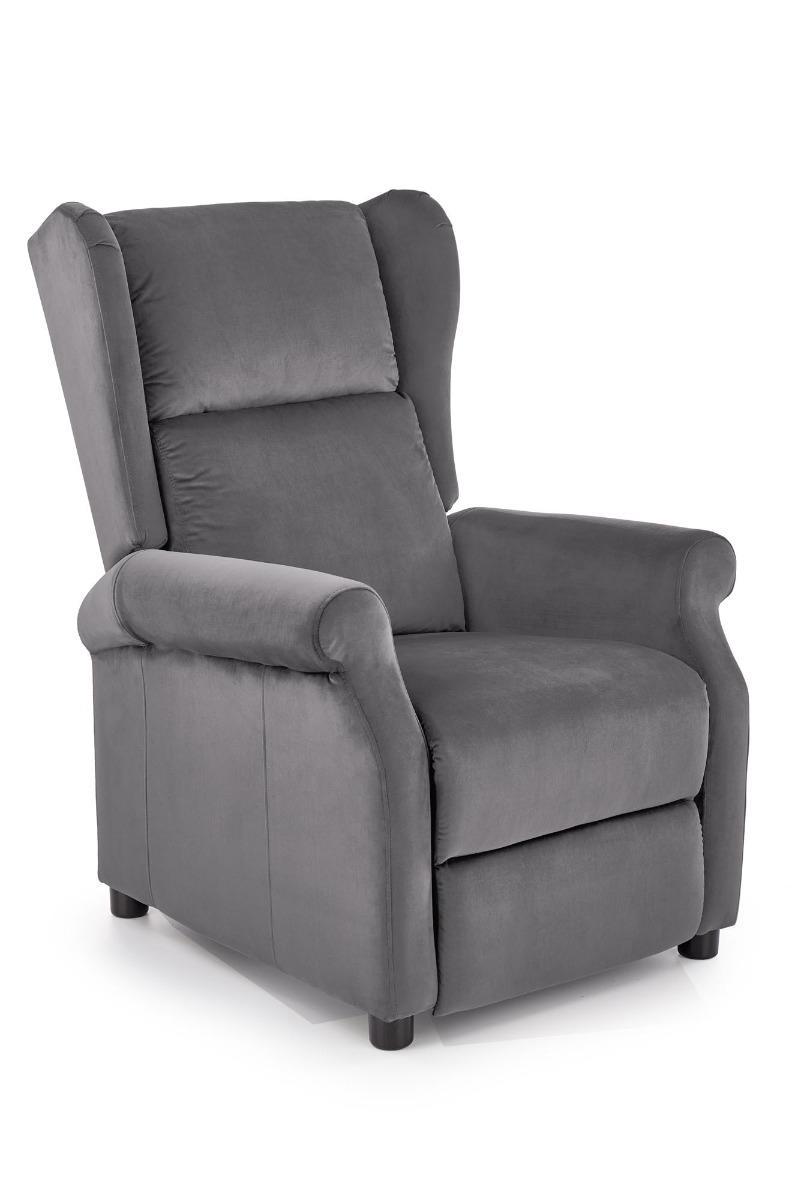 Fotel Poly 2 popielaty