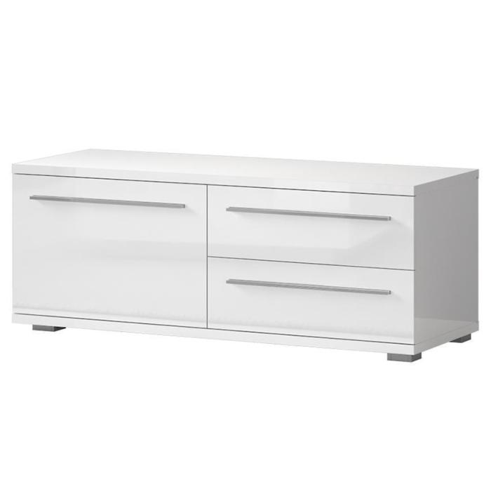 Szafka RTV Piano TV120-1K2F/PN-70/KA/70-70/KA/70 crystal white