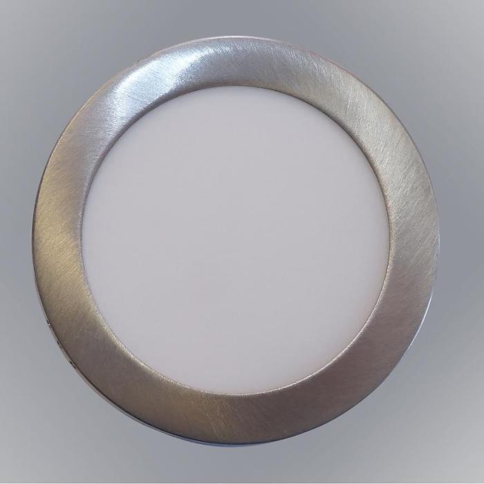 Panel LED Ring 24W 4200K Okrągły Chrom