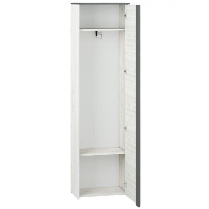 Szafa 198X54 (drążek, 2 półki) HYGA06 sosna śnieżna