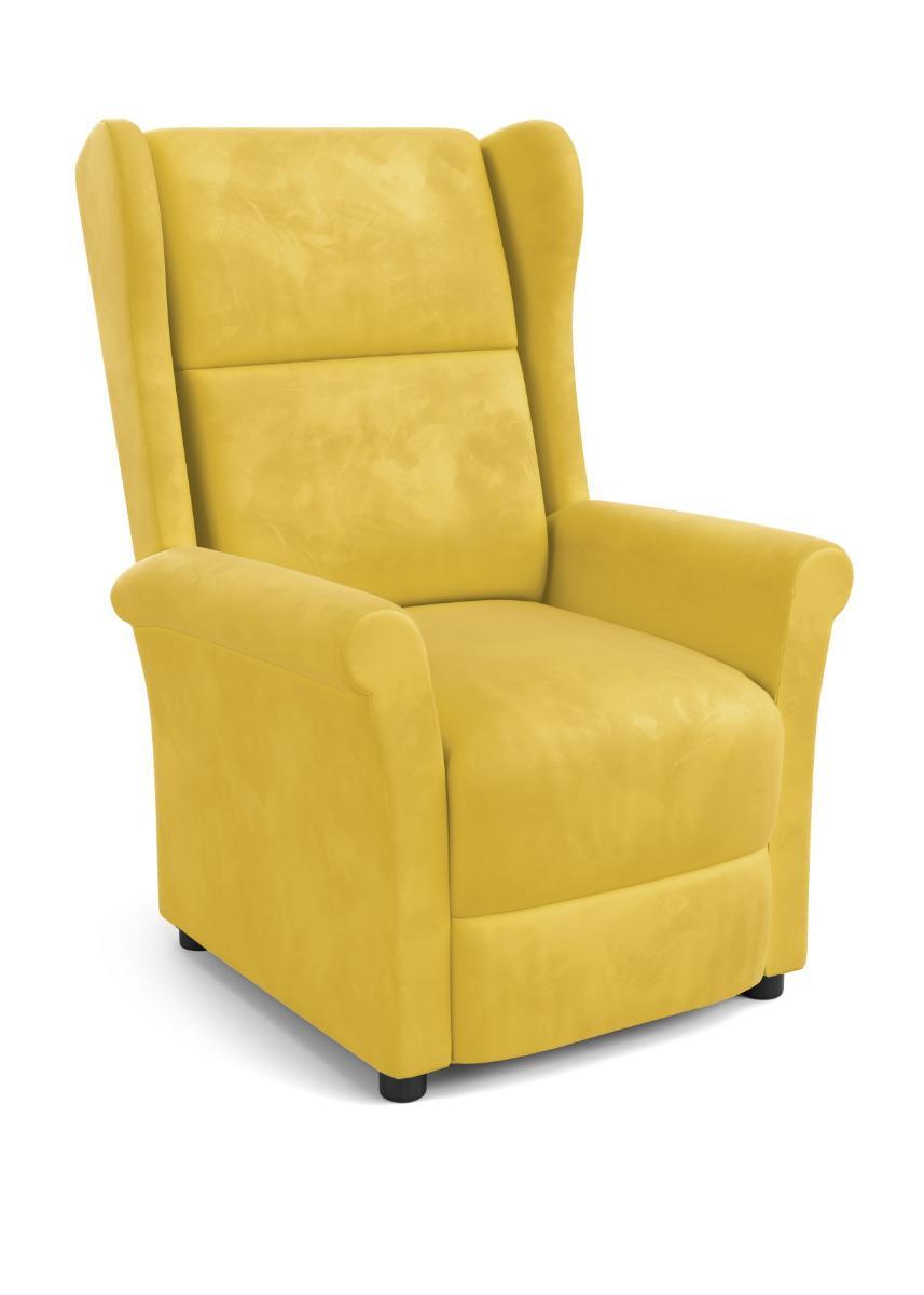 Fotel Poly 2 musztardowy