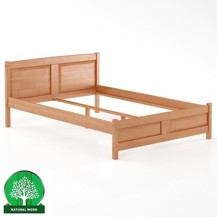 Łóżko Sosna LK104–140x200 olcha