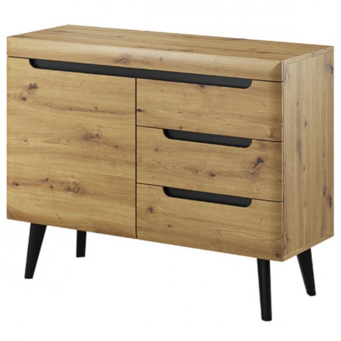 Komoda z szufladami Nordi NKSZ107 dąb artisan