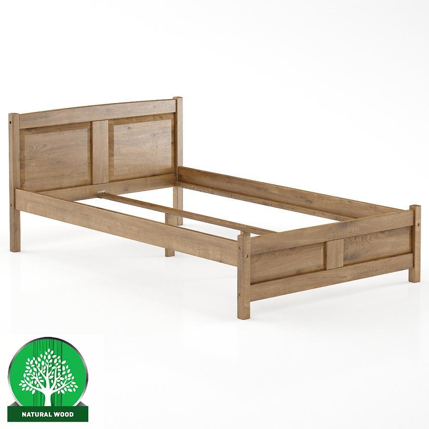Łóżko Sosna LK104–120x200 dąb