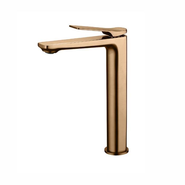 Bateria umywalkowa wysoka Neri BU-01-W14 miedź