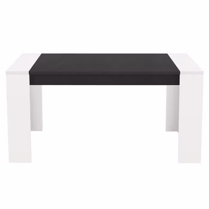 Stół Cremona TS 155x90 biały/czarny 11008805