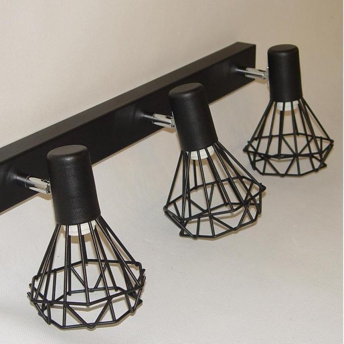 Lampa Mini Szach 2742 Czarna LS3