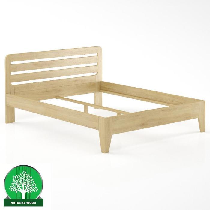 Łóżko Buk LK189–140x200 naturalny