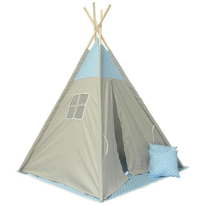 Namiot tipi gwiazdki niebieski