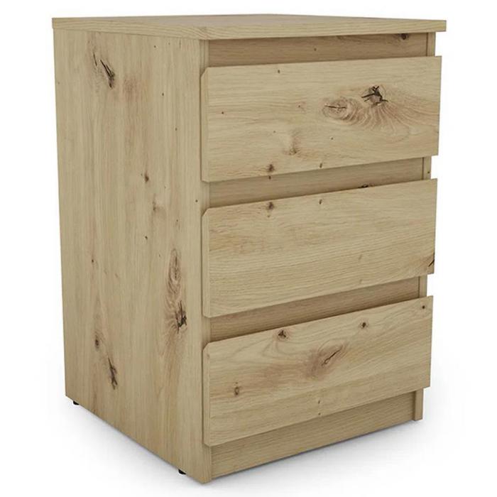 Szafka nocna Hugo 3 szuflady 638968